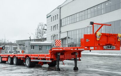 Полуприцеп-тяжеловоз Тверьстроймаш 993941-AL48